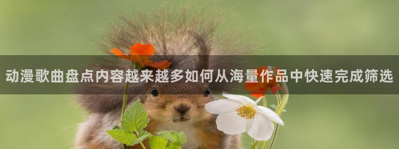 动漫网站大全：动漫歌曲盘点内容越来越多如何从海量作品中快速完成筛选